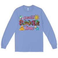 Colony Blue sweet summer time Long Sleeve Tee - AdoDesignShop