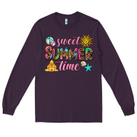 Plum sweet summer time Long Sleeve Tee - AdoDesignShop