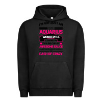 Pigment Black Aquarius Woman Urban Hoodie - Bettercallsaul