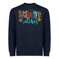 Navy howdy bitches Heavyweight Sweatshirt - Zillion Design Studio