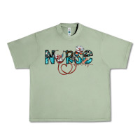 Oil Green nurse Urban Heavy Tee - SublimationCraftShop