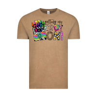 Vintage Coffee getting my cray on Vintage Tee - CowhideDigitalArt