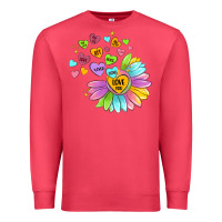 Cardinal sunflower love hugs Premium Sweatshirt - MaliasSmallBusiness