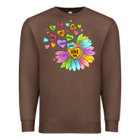 Chestnut sunflower love hugs Premium Sweatshirt - MaliasSmallBusiness