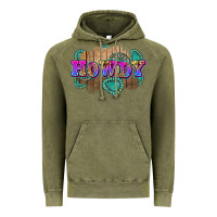 Vintage Olive howdy Vintage Hoodie - Zillion Design Studio