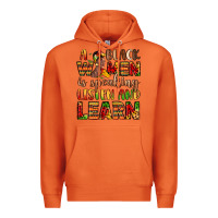 Carrot a black women is speaking listen and learn Premium Hoodie - LillyAllenDesigns