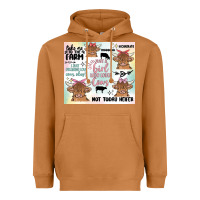 Meerkat cow farm life Heavyweight Hoodie - MaliasSmallBusiness
