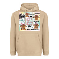 Mushroom cow farm life Heavyweight Hoodie - MaliasSmallBusiness