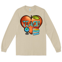 Teach Heart Long Sleeve Tee | Teevron