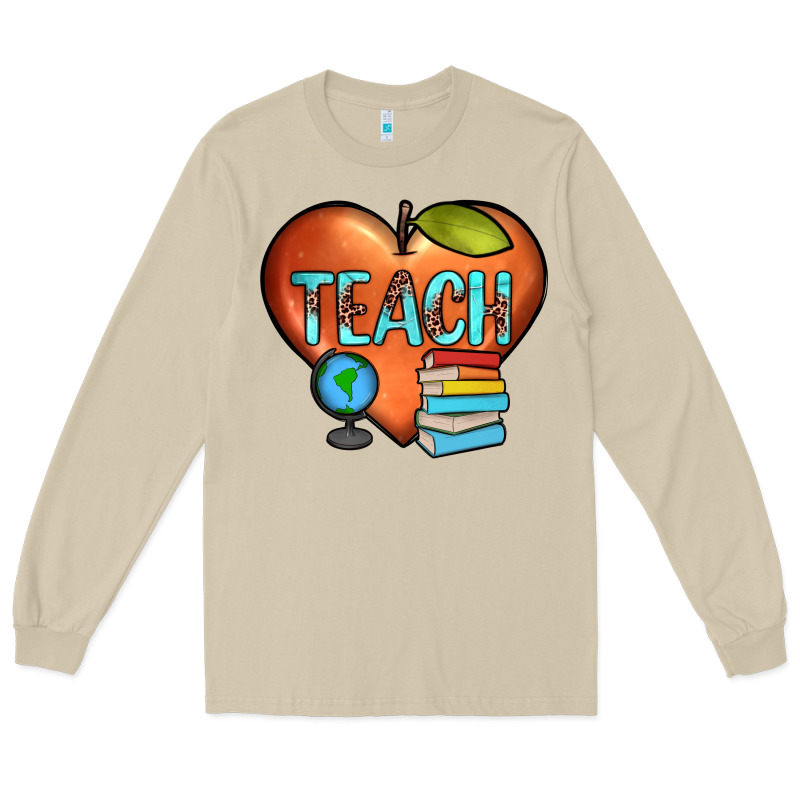 Teach Heart Long Sleeve Tee by JahusDesignShop | Teevron