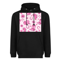Black cowgirl valentine's day Heavyweight Hoodie - MaliasSmallBusiness