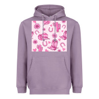 Lavender cowgirl valentine's day Heavyweight Hoodie - MaliasSmallBusiness