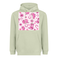 Matcha cowgirl valentine's day Heavyweight Hoodie - MaliasSmallBusiness