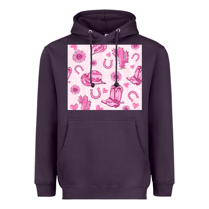 Cowgirl Valentine's Day Heavyweight Hoodie by MaliasSmallBusiness | Teevron