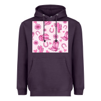 Plum cowgirl valentine's day Heavyweight Hoodie - MaliasSmallBusiness
