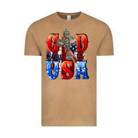 Vintage Camel God bless the USA  4th of july Vintage Tee - CowGirlArtShop