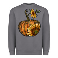 Storm pumpkin with sunflower Heavyweight Sweatshirt - RanaPortraitStore