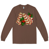 Chestnut white christmas tree cake ado Long Sleeve Tee - AdoDesignShop