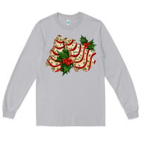 Moon Dust white christmas tree cake ado Long Sleeve Tee - AdoDesignShop