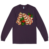 Plum white christmas tree cake ado Long Sleeve Tee - AdoDesignShop