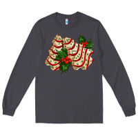 Smoke white christmas tree cake ado Long Sleeve Tee - AdoDesignShop