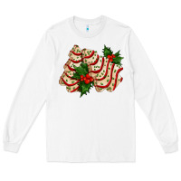 White white christmas tree cake ado Long Sleeve Tee - AdoDesignShop
