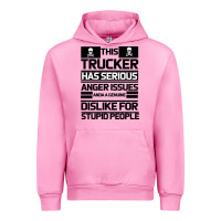 Fuchsia Pink TRUCKER Urban Hoodie - Bettercallsaul
