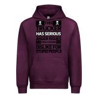 Mauve Wine TRUCKER Urban Hoodie - Bettercallsaul