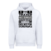 White TRUCKER Urban Hoodie - Bettercallsaul