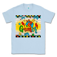 Dusty Blue gamer Classic Tee - JahusDesignShop