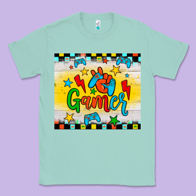 Gamer Classic Tee Designed By Jahusdesignshop