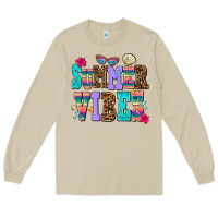 Mushroom summer vibes Long Sleeve Tee - AdoDesignShop