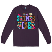 Plum summer vibes Long Sleeve Tee - AdoDesignShop