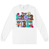 White summer vibes Long Sleeve Tee - AdoDesignShop