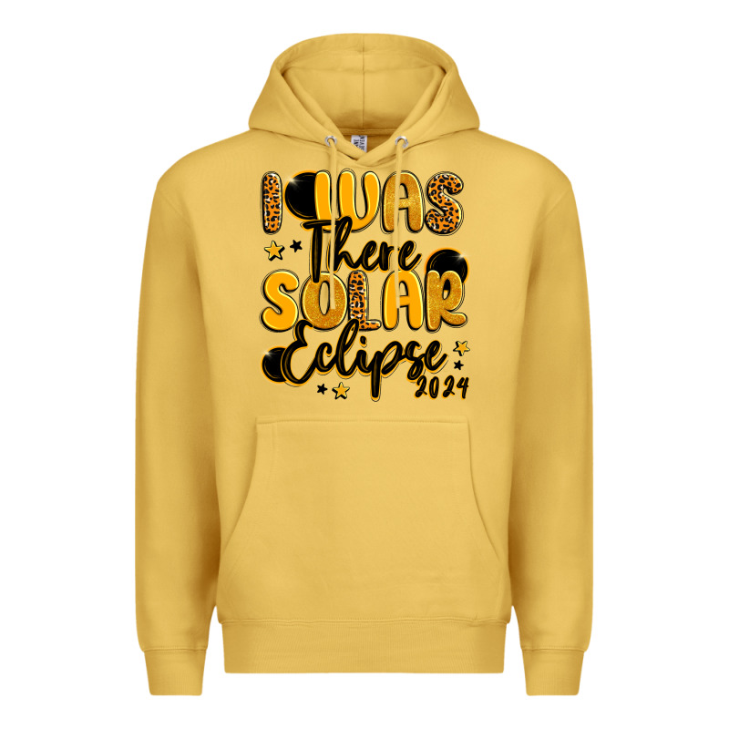 I Was There Solar Eclipse 2024 Premium Hoodie by LillyAllenDesigns | Teevron
