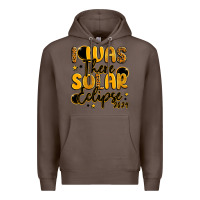 Coffee i was there solar eclipse 2024 Premium Hoodie - LillyAllenDesigns