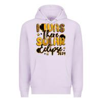 Lilac i was there solar eclipse 2024 Premium Hoodie - LillyAllenDesigns