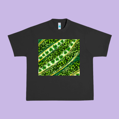 St. Patrick's Day Leopard Tumbler Urban Heavy Tee Designed By Neo Western