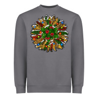 Storm new year sunflower Heavyweight Sweatshirt - RanaPortraitStore