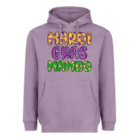 Lavender mardi gras mambo Heavyweight Hoodie - MaliasSmallBusiness