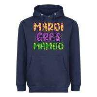 Navy mardi gras mambo Heavyweight Hoodie - MaliasSmallBusiness