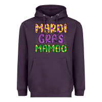 Plum mardi gras mambo Heavyweight Hoodie - MaliasSmallBusiness