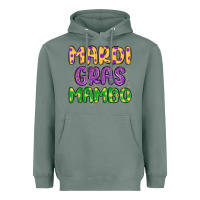 Sage mardi gras mambo Heavyweight Hoodie - MaliasSmallBusiness
