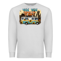 Dove Grey wild wild west Premium Sweatshirt - NancyCooperArtShop