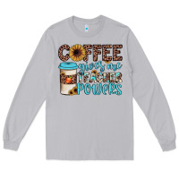 Moon Dust coffee gives me teacher powers Long Sleeve Tee - JahusDesignShop