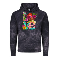Cloud Black love summer teacher Vintage Hoodie - texasbilliewilder
