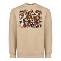 Mushroom cowhide background Heavyweight Sweatshirt - Zillion Design Studio