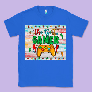 The Best Gamer Classic Tee Designed By Jahusdesignshop