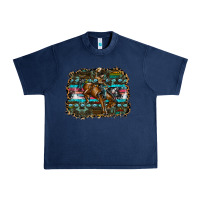 Navy rodeo Urban Heavy Tee - SublimationCraftShop