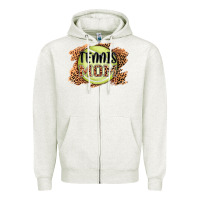 Oatmeal Heather tennis mom Zipper Hoodie - AdoDesignShop